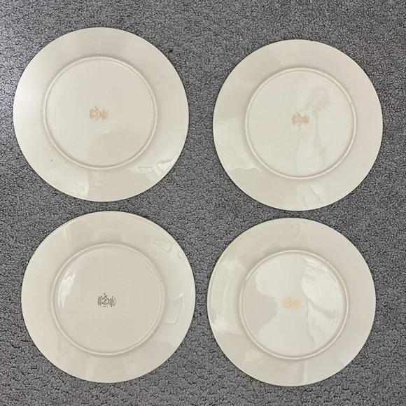 Lenox Holiday Eternal 8 inch plates desert salad - Picture 2 of 4